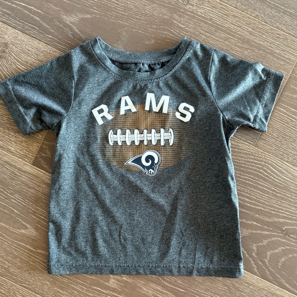 NFL Rams Charcoal Kids Tee